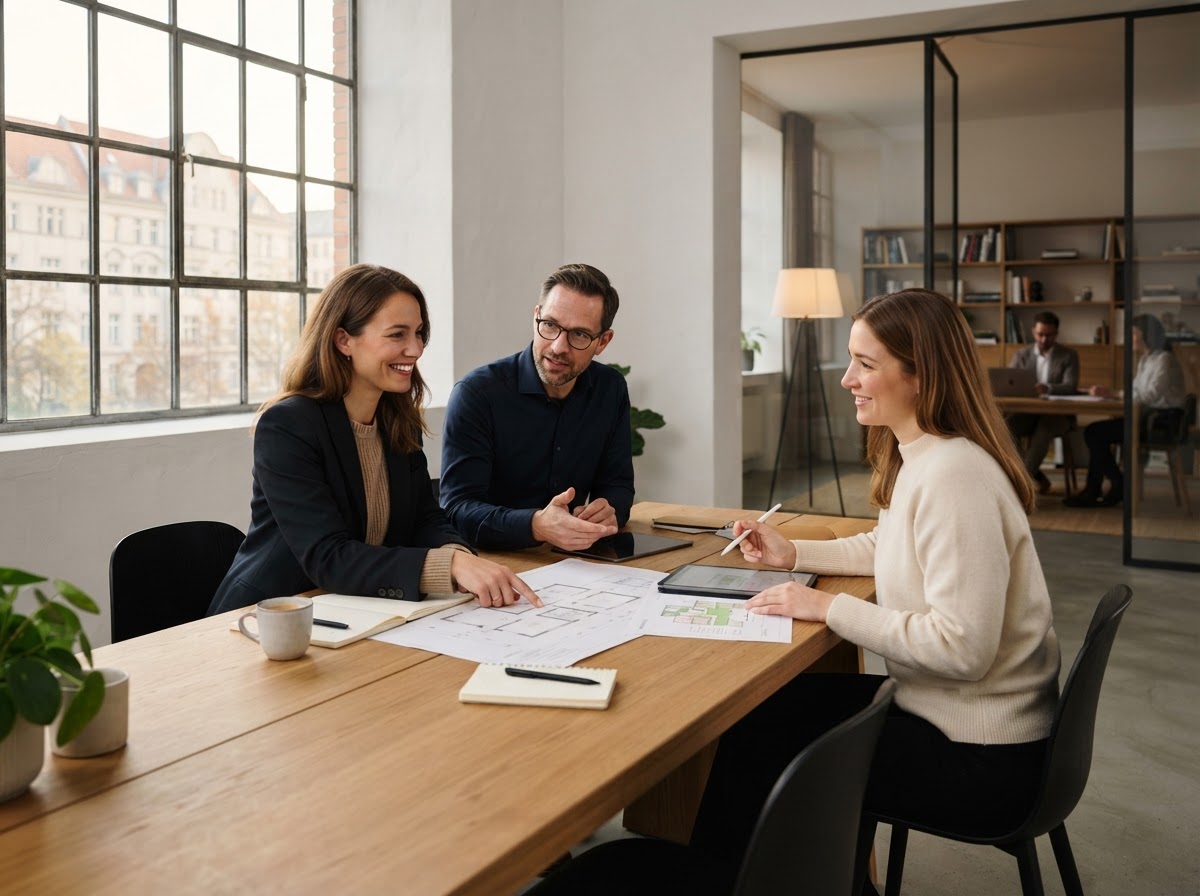 Kaufdirdeineimmobilie Team bei der Entwicklung von Analysemodellen